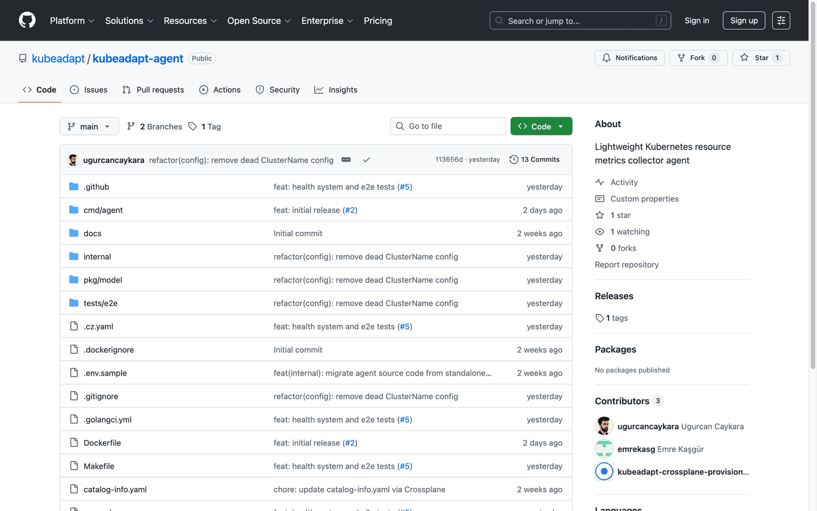 Introducing kubeadapt-agent: Lightweight Kubernetes Metrics Collector, Rebuilt from Scratch